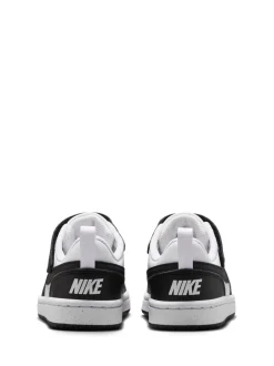Nike - Baskets Junior Court Borough Low Recraft Noir/Blanc Outlet