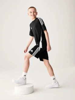 adidas - Short Tiro 24 enfant Noir/Blanc New