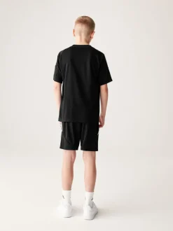 adidas - Short Tiro 24 enfant Noir/Blanc New
