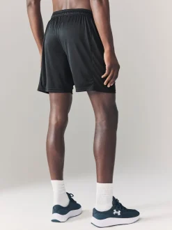 Under Armour Noir/Blanc - Short Challenger en maille Online