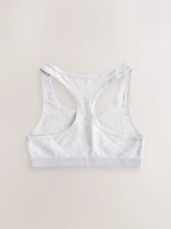 Next Noir/Blanc/Gris - Lot de 3 hauts courts dos de coureur (5-16 ans) Discount