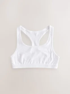 Next Noir/Blanc/Gris - Lot de 3 hauts courts dos de coureur (5-16 ans) Discount