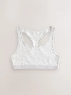 Next Noir/Blanc/Gris - Lot de 3 hauts courts dos de coureur (5-16 ans) Discount