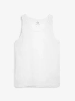 Next Noir/blanc/gris chiné/bleu marine - Lot de 5 gilets à superposer 100% coton Online