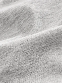 Next Noir/Blanc/Gris/Bleu - Slim Fit (Slim Fit) - T-shirt à coupe classique à manches longues en coton 100 %, lot de 5 Outlet