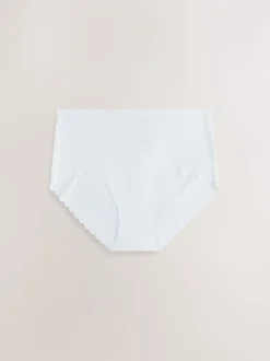 Next Noir/Blanc/Nu - Lot 3 culottes festonnées invisibles Hot