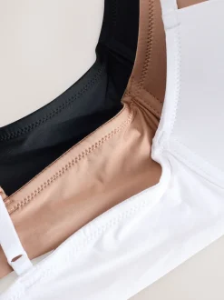 Next Noir/Blanc/Nu - Lot de 3 soutiens-gorge t-shirts AE Ultimate Comfort New