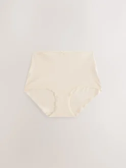 Next Noir/Blanc/Pastel Rose Nude - Lot de 10 caleçons en coton Slip gainant Hot