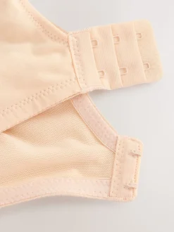 Next Noir/Blanc/Pastel Rose Nude - Lot de soutiens-gorge DD en coton Blend Ultimate Comfort 3 rembourrées et sans armature Outlet