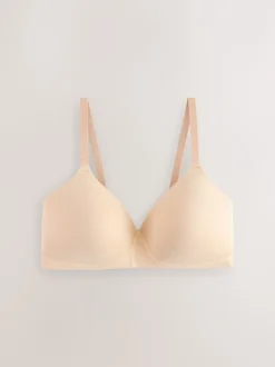 Next Noir/Blanc/Pastel Rose Nude - Lot de soutiens-gorge DD en coton Blend Ultimate Comfort 3 rembourrées et sans armature Outlet