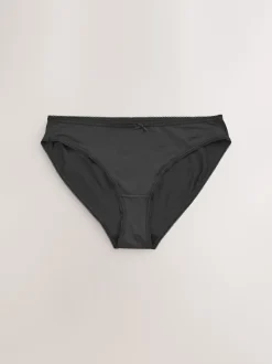 Next Noir/Blanc/Ppraline Nude - Culotte en microfibre 7 Pack Échancrure haute Hot