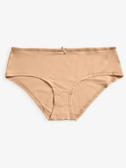 Next Noir/Blanc/Ppraline Nude - Culotte en microfibre 5 Pack Court
