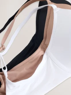Next Noir/Blanc/Ppraline Nude - Lot de 3 soutiens-gorge t-shirts AE Ultimate Comfort Sale