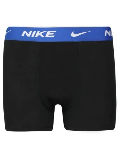 Nike Noir/Bleu - Lot de 3 boxers garçon Outlet