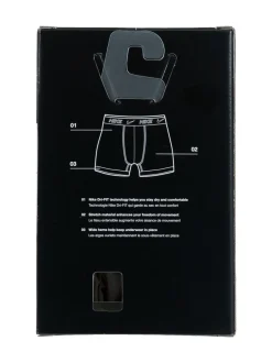 Nike Noir/Bleu - Lot de 3 boxers garçon Outlet