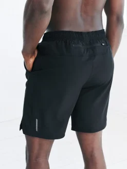 Next Noir/bleu marine - 9 Inch - Lot de 2 shorts de sport Active Gym Hot
