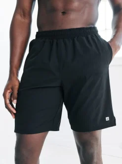 Next Noir/bleu marine - 9 Inch - Lot de 2 shorts de sport Active Gym Hot