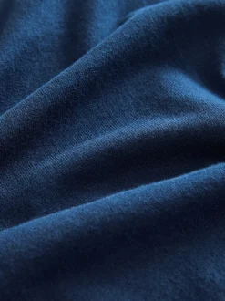 Next Noir/bleu marine - Manches longues Polos en tricot 2 Lot New