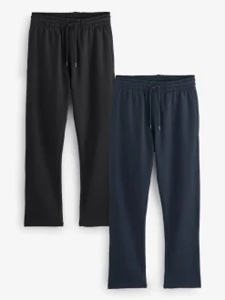 Next Noir/bleu marine - Ouvert - Brushback Heavyweight Open 2 Pack Joggings New