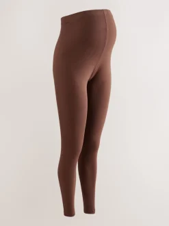 Next Noir/bleu marine Bleu/Marron - Lot de 3 leggings de maternité Best