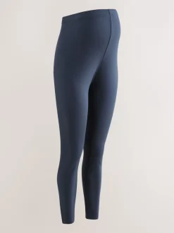 Next Noir/bleu marine Bleu/Marron - Lot de 3 leggings de maternité Best