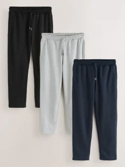 Next Noir/Bleu marine/Gris Marl - Brushback Heavyweight 3 Pack Joggings Online