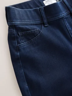 Next Noir/bleu rincé - Lot de 2 pantalons jambes larges en denim jersey Discount