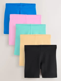 Next Noir/Bleu/Rose/Multi - 5{Paquet de shorts de vélo (3-16ans) Clearance