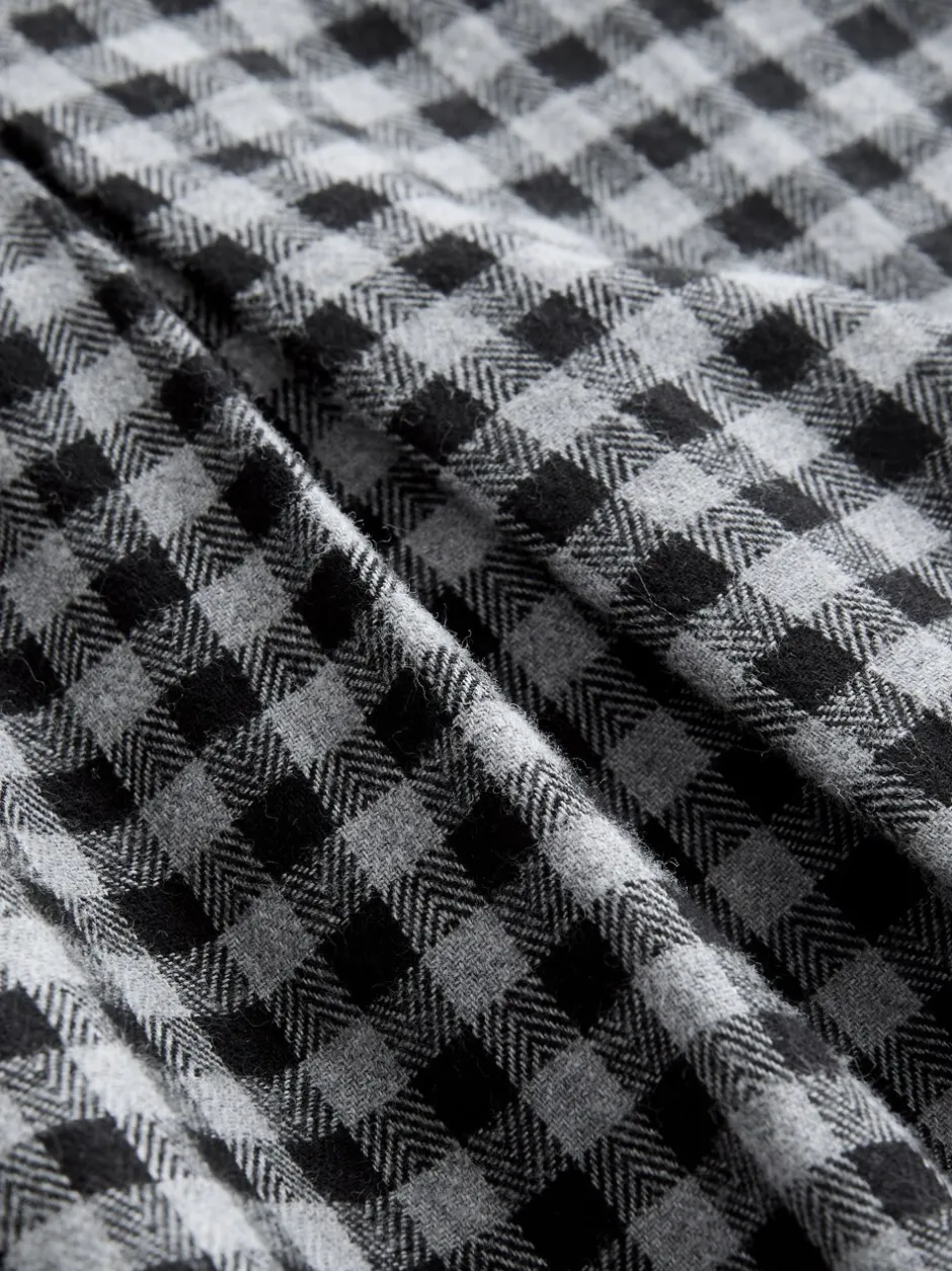 Next Noir/Gris - Jupe mi-longue kilt vichy Online