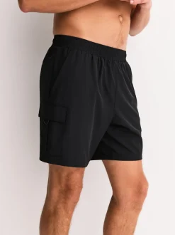 Next Noir/Gris - Lot de 2 shorts d’entraînement Active Cargo Gym