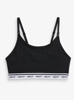 Next Noir/Gris - Maternité Allaitement Raccourci Ultimate Comfort Hauts 2 Pack Outlet