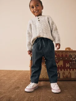 Next Noir/Gris - Pantalons élégants à enfiler (3mois à7ans) Clearance