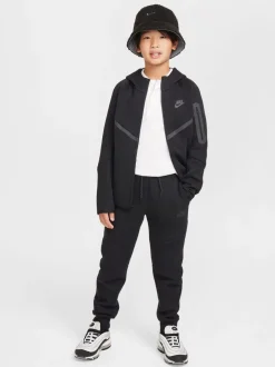 Nike - Sweat à capuche zippé Tech Fleece Noir/Gris New