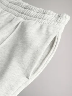 The Set Noir/Gris - lot de 2 Joggings Jambe large à plis nervurés Online