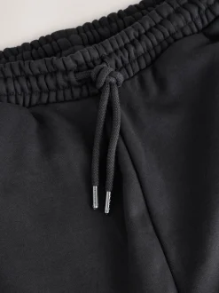 Next Noir/gris ardoise - Lot de 2 pantalons de jogging épais à dos brosse droit Best