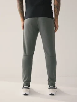 Next Noir/gris ardoise - Lot de 2 pantalons de jogging Interlock doux au toucher à chevilles Sale