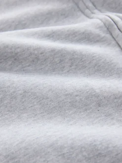 Next Noir/gris chiné - Lot de 2 sweats à capuche zippés en jersey épais coton riche