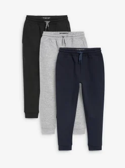 Next Noir/gris/anthracite - Lot de 3 joggings (3-16ans) Sale