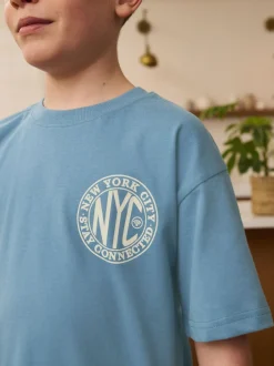 Next - Pyjama court 3 Pack (3-16ans) noir/gris/jaune New