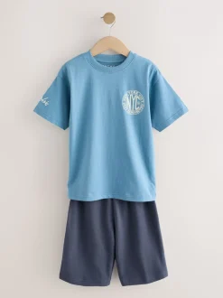 Next - Pyjama court 3 Pack (3-16ans) noir/gris/jaune New