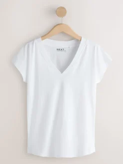 Next Noir/gris/rose - Lot de 7 T-shirts à mancherons Online