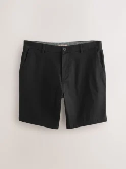 Next Noir/Marine - - Short chino extensible 2 Pack Ajustement droit Discount