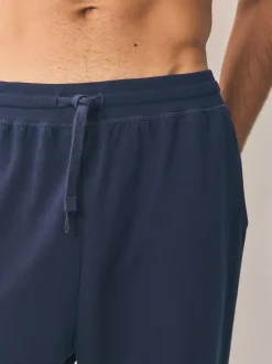 Next Noir/Marine - Ourlets resserrés - Lot de 2 pantalons de jogging ouverts Loopback Soft Touch Hot