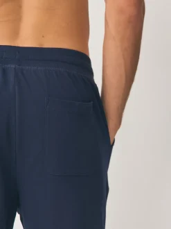 Next Noir/Marine - Ourlets resserrés - Lot de 2 pantalons de jogging ouverts Loopback Soft Touch Hot