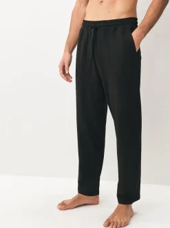 Next Noir/Marine - Ouvert - Lot de 2 pantalons de jogging ouverts Loopback Soft Touch Sale