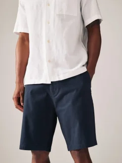 Next Noir/Marine - - Short chino extensible 2 Pack Slim Fit (Slim Fit) Clearance