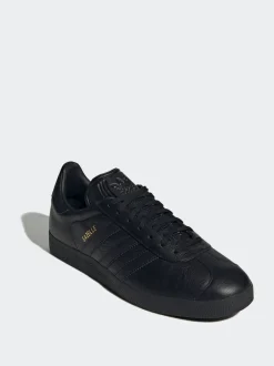 adidas originals - Gazelle Trainers Noir/Noir Discount