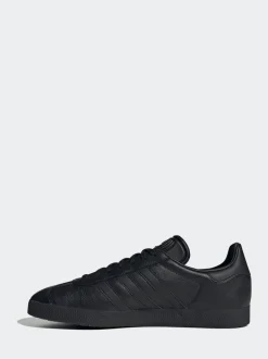 adidas originals - Gazelle Trainers Noir/Noir Discount