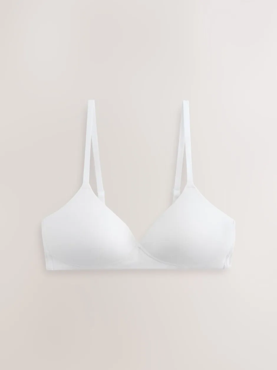 Next Noir/Noir/Blanc/Praline Nude - Lot de 4 soutiens-gorge en coton Best