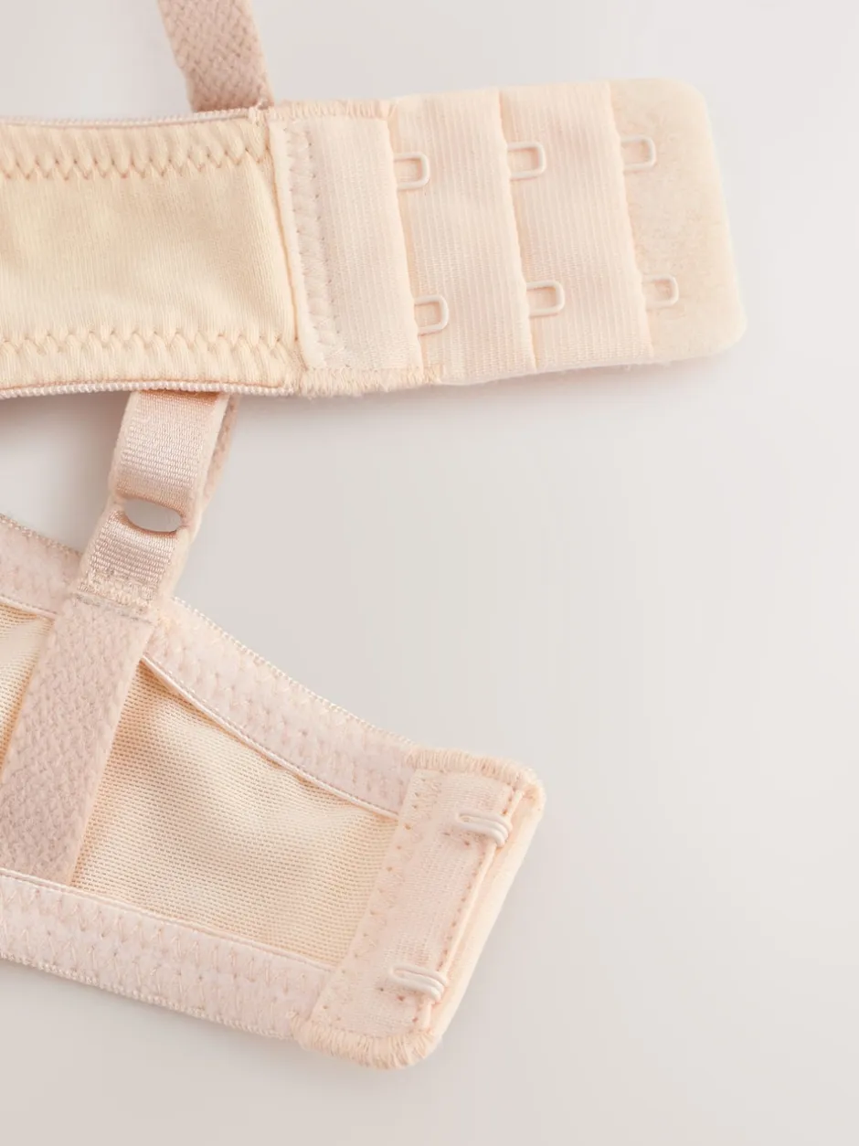 Next Noir/Noir/Blanc/Praline Nude - Lot de 4 soutiens-gorge en coton Best